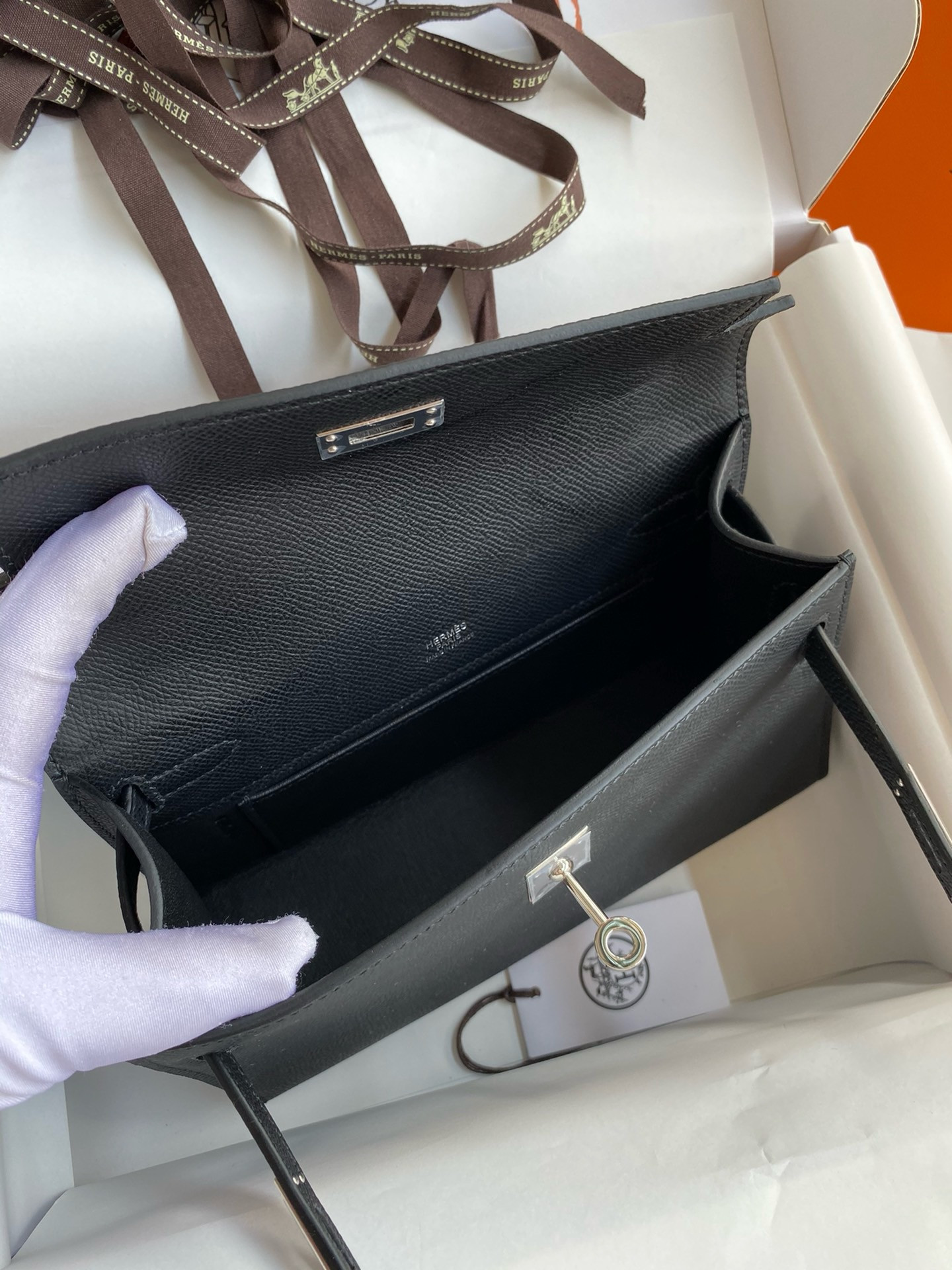 H**me5 kelly mini epsom 22 22×7×13cm