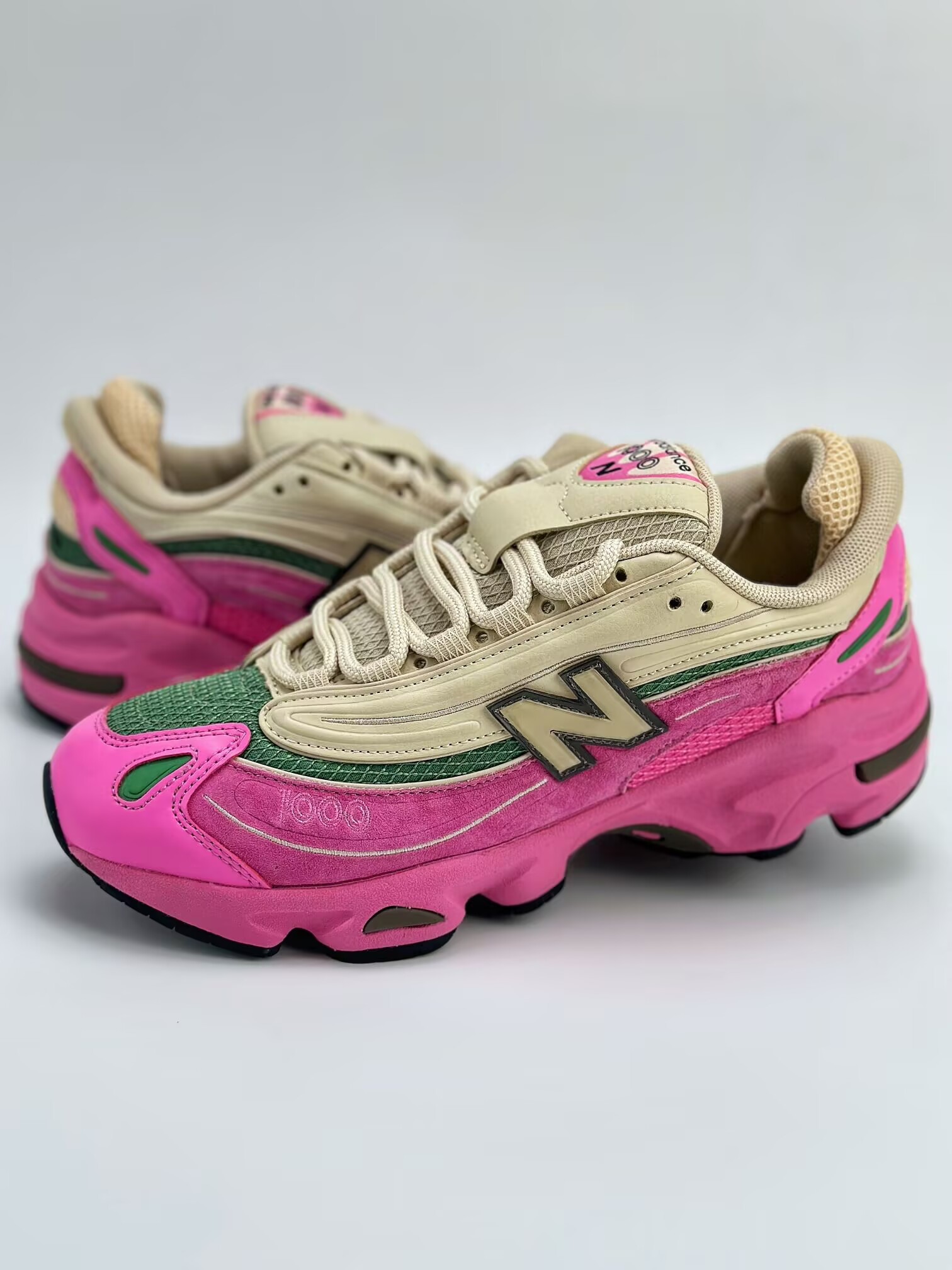 ua new Ba1an*e 1000 tan pink green