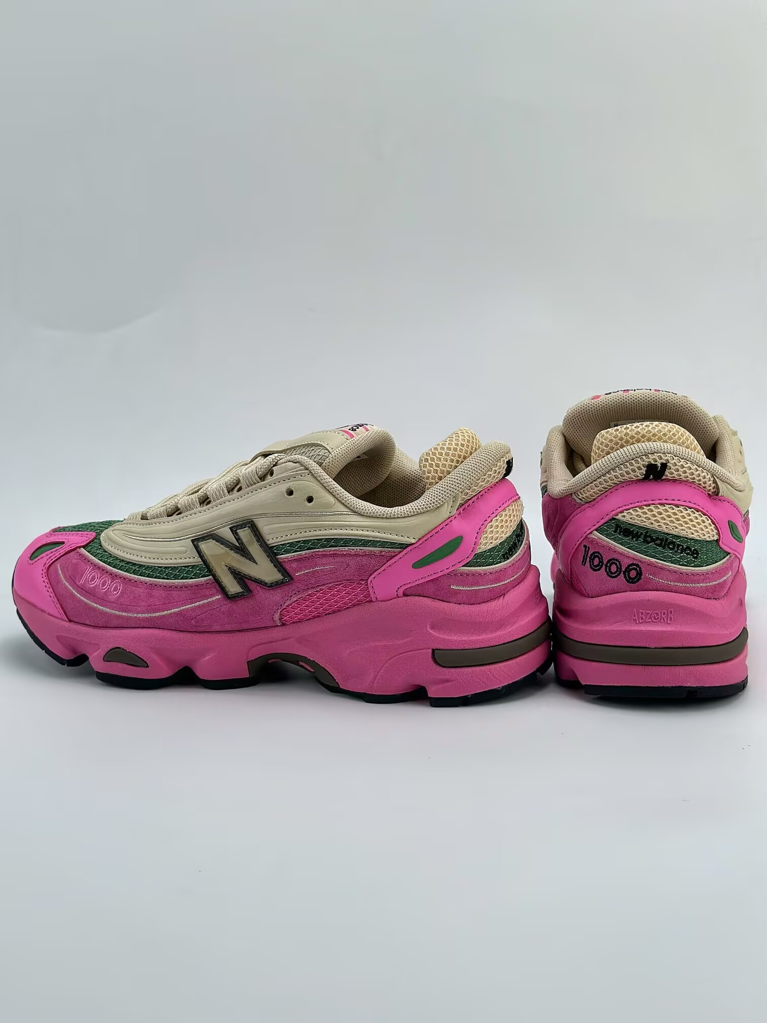ua new Ba1an*e 1000 tan pink green