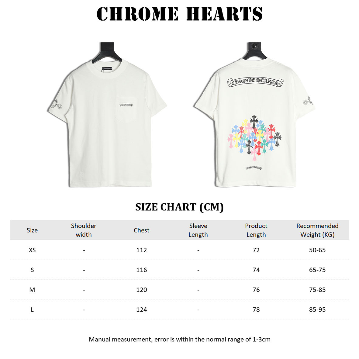 Ch**me He**ts 25ss short-sleeved t-shirt