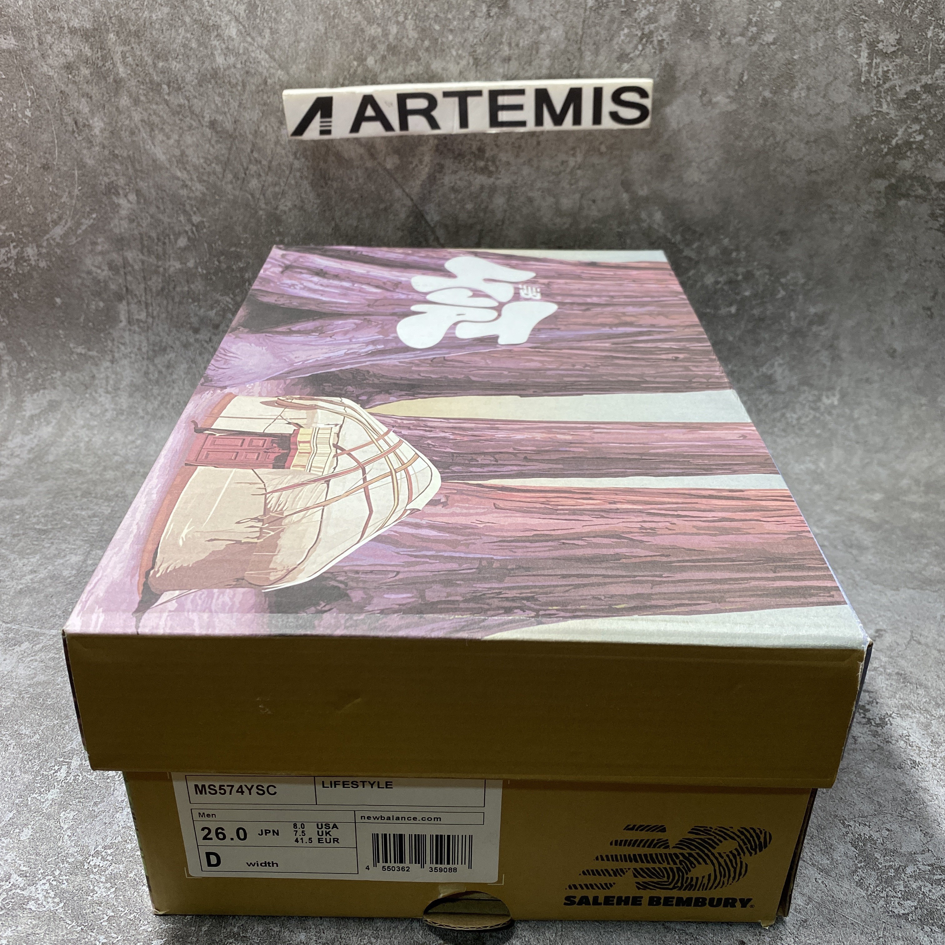 new Ba1an*e 574 salehe bembury yurt shark skin