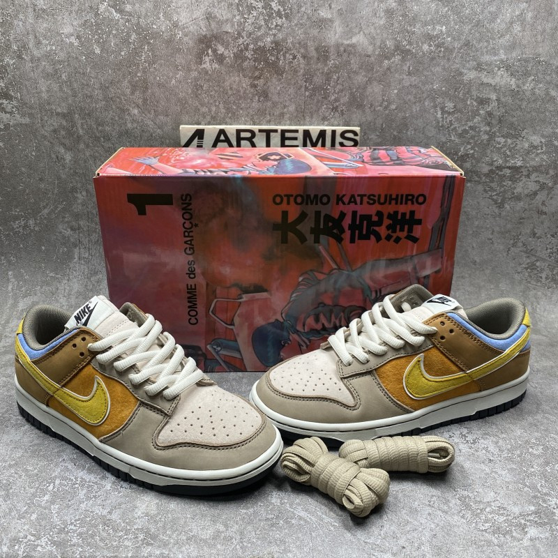 nike dunk sb low steamboy ost x oT0mo katsuhiro light brown