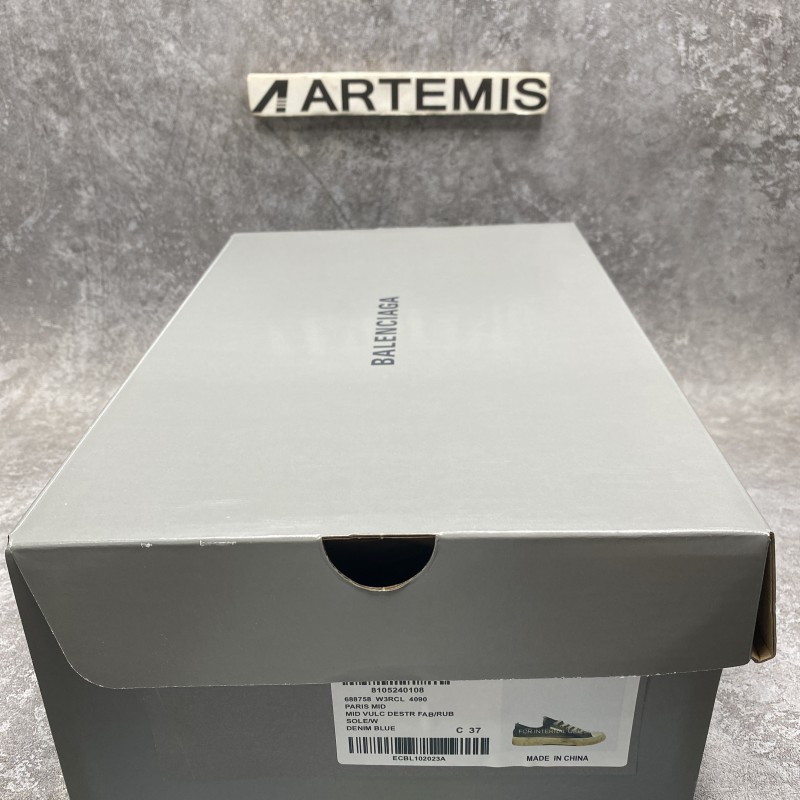 balenciga pairs low mule destroyed - De*1m