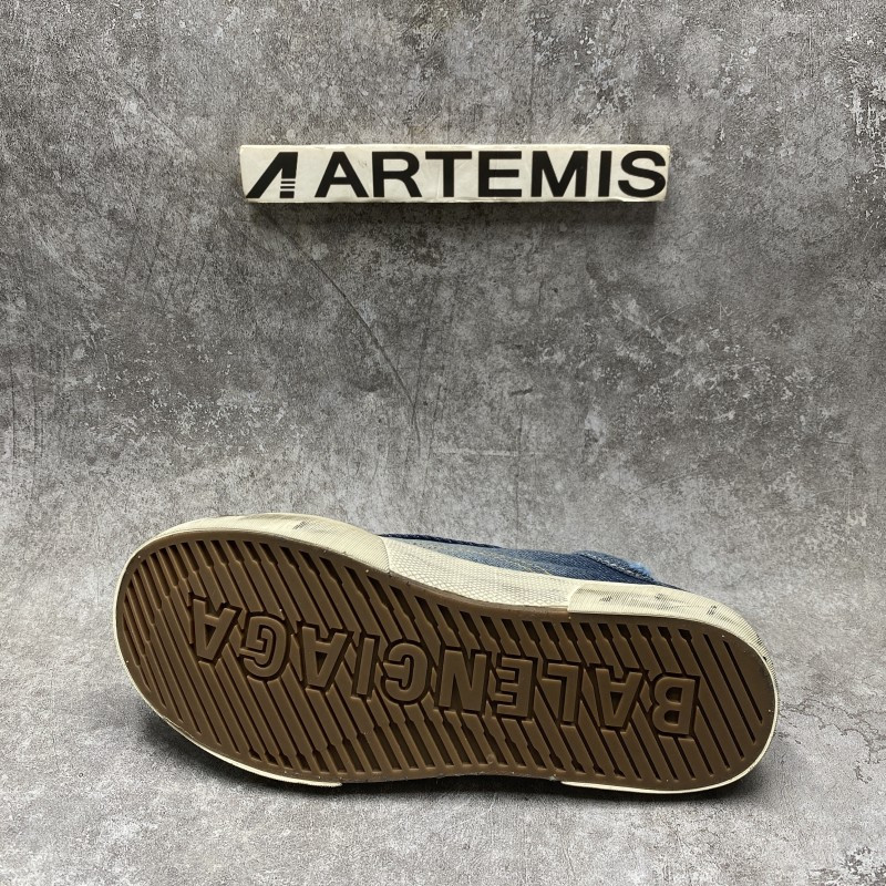 balenciga pairs low mule destroyed - De*1m