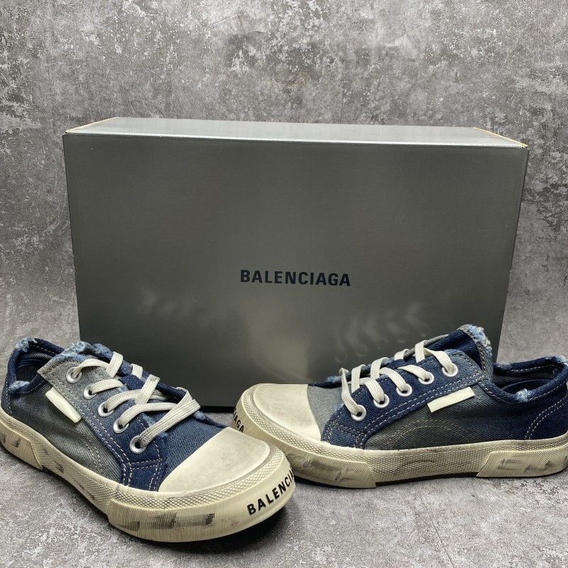 balenciga pairs low mule destroyed - De*1m