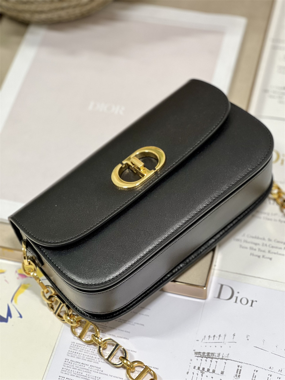 D*or 30 montaigne avenue black 22.5 x 12.5 x 6.5 cm