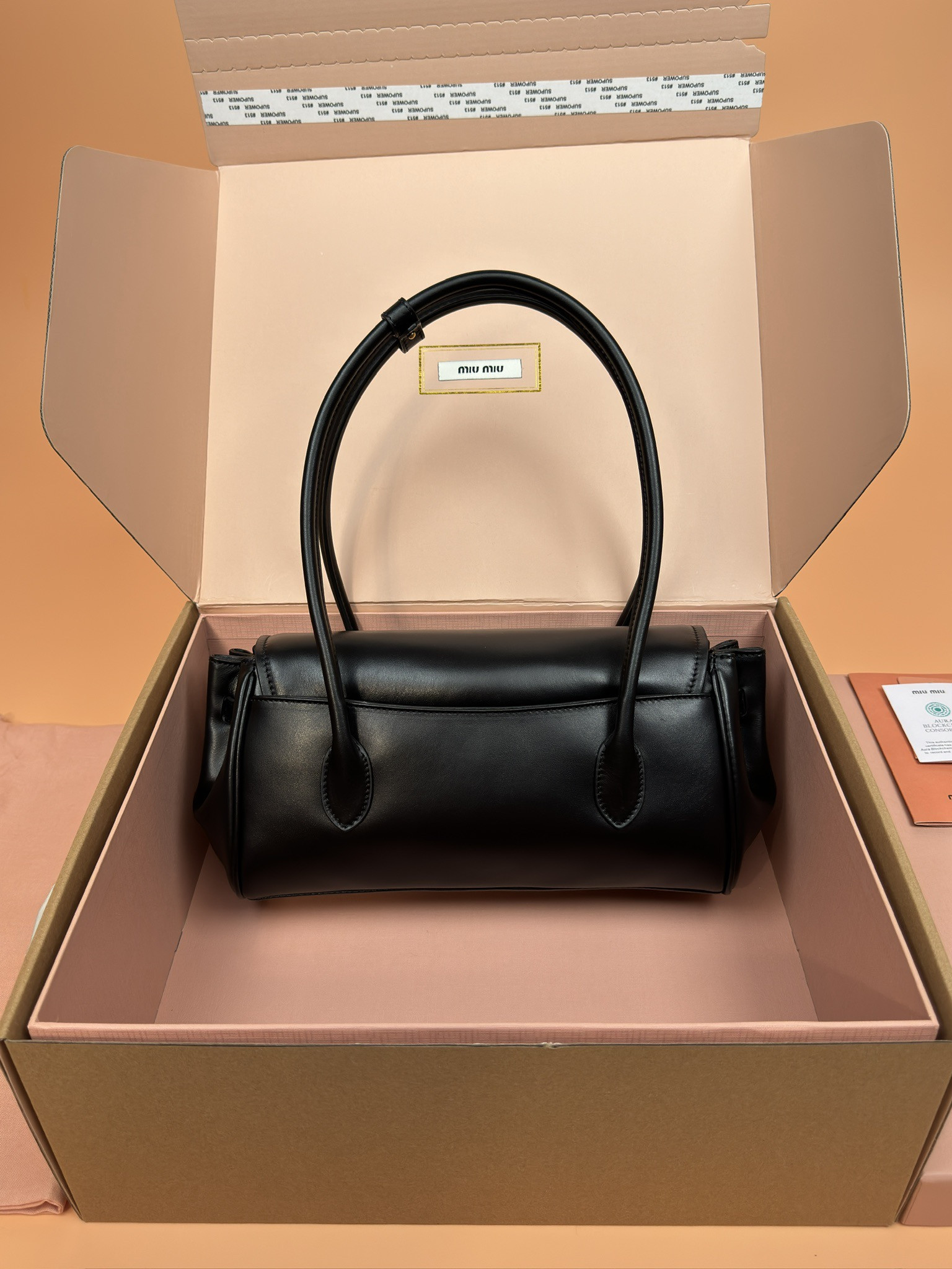 M1v M1v leather shoulder bag 15x28x11cm