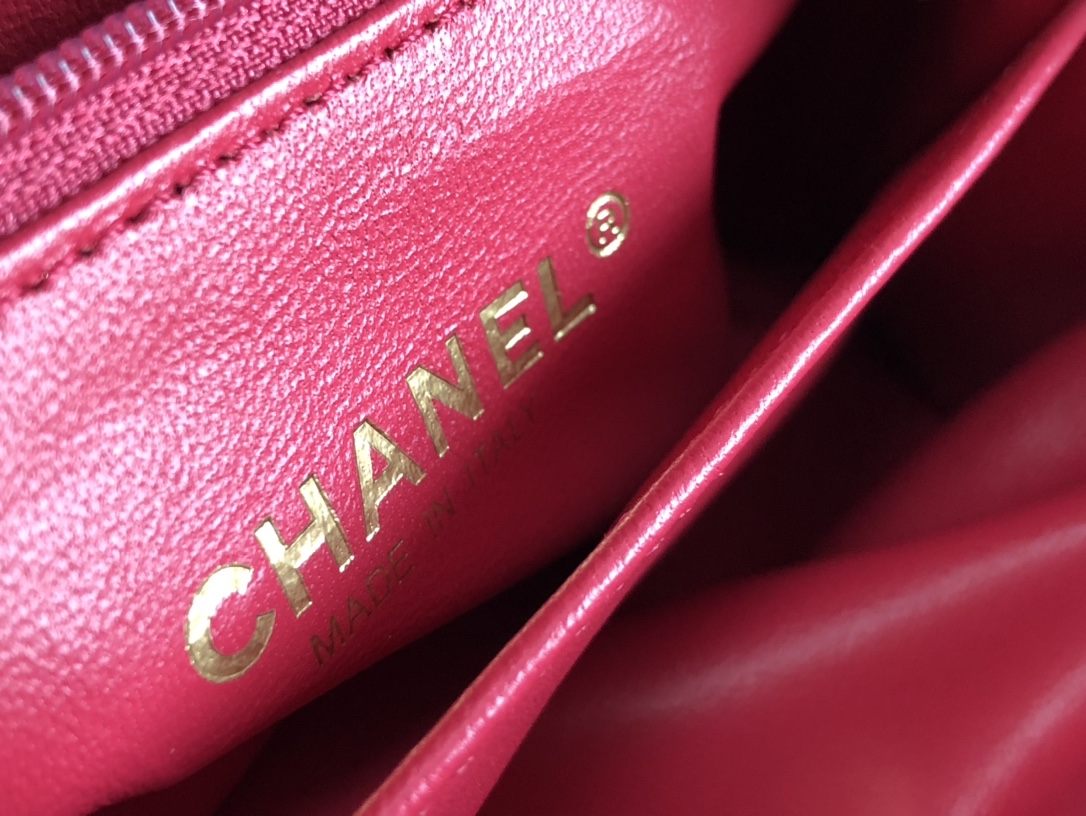 Ch@nel Flap Bag-20*13*9CM