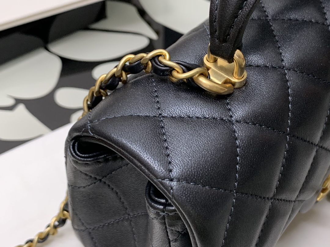 Ch@nel Flap Bag-20*13*9CM