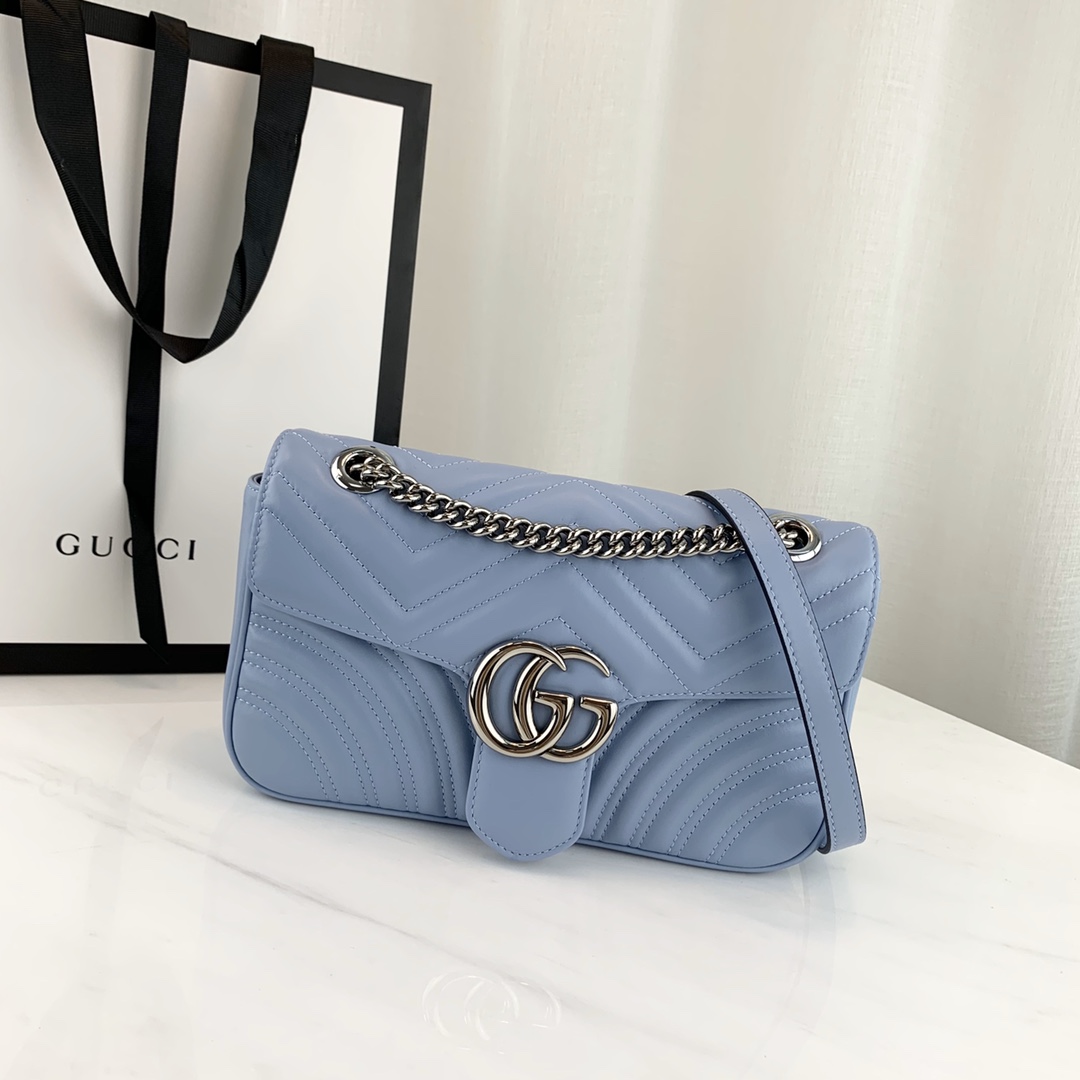 G*u*i marmont bag-14*23*6cm