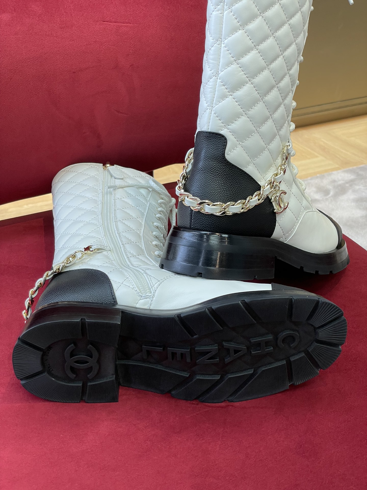 Ch@nel Boots 2022SS