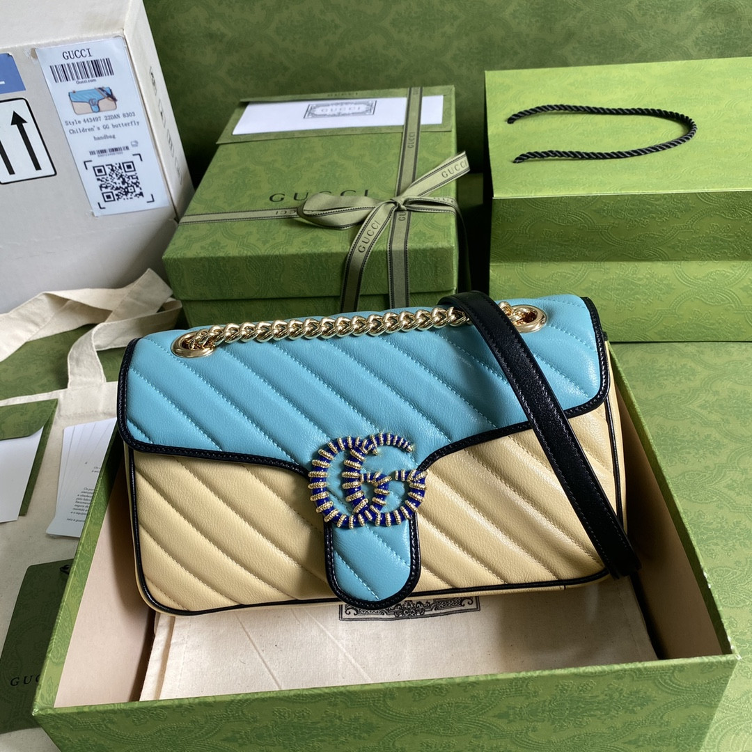 G*u*i marmont bag-26*15*7cm