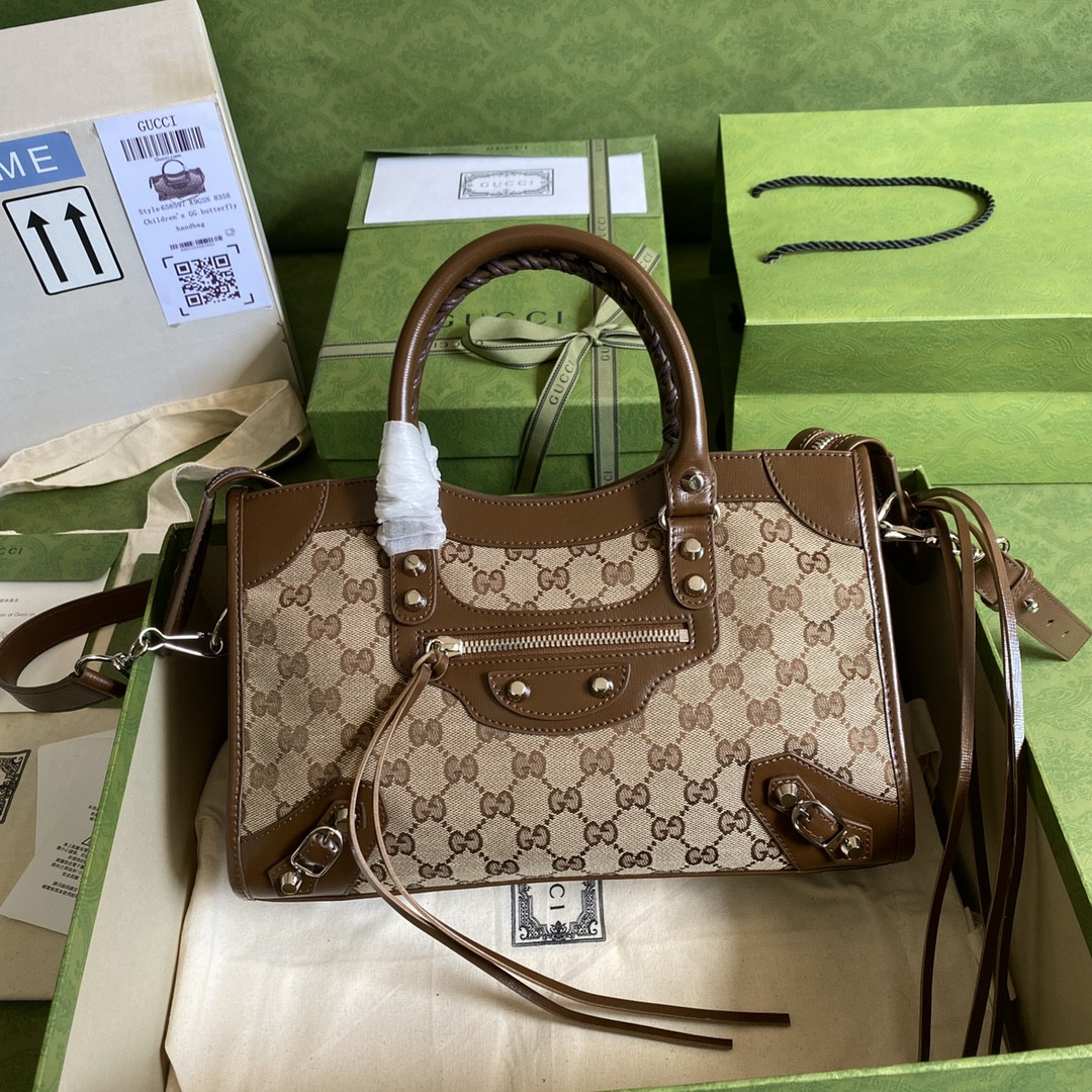 BL × GG Aria Top Handbags-30*12*20CM
