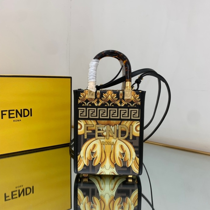 Fendace Mini Tote Bag-13*18*6.5CM