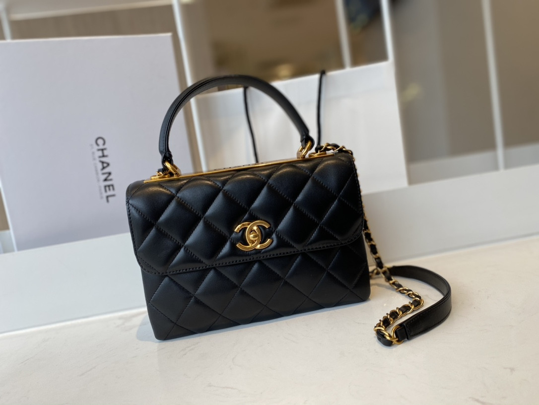 Ch@nel Trendy CC-Ancient Gold-25*17*12CM