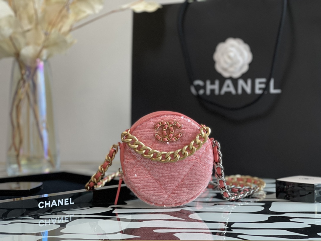 Ch@nel 19 Round Mini Bag