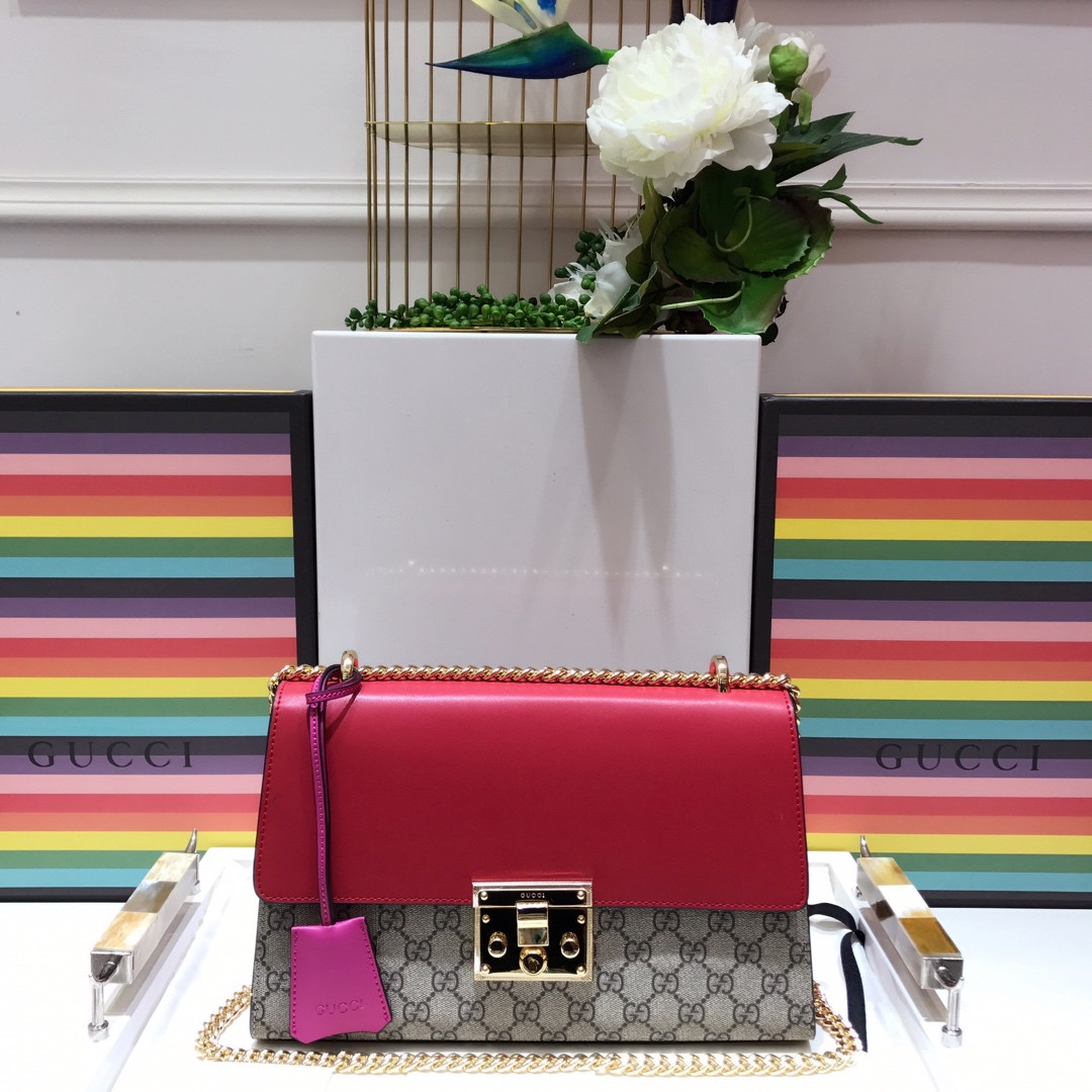 G*u*i padlock bag-30*19*10cm