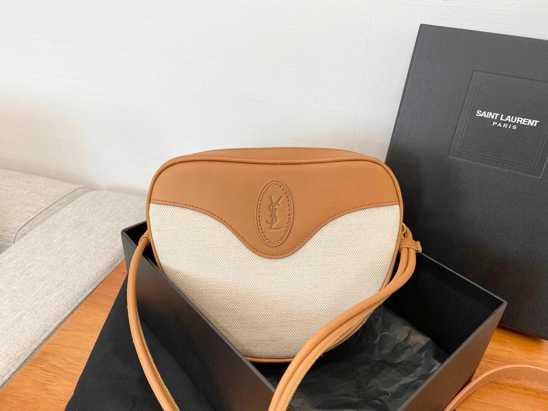 Y*L mongramme coeur bag -20*17*6cm