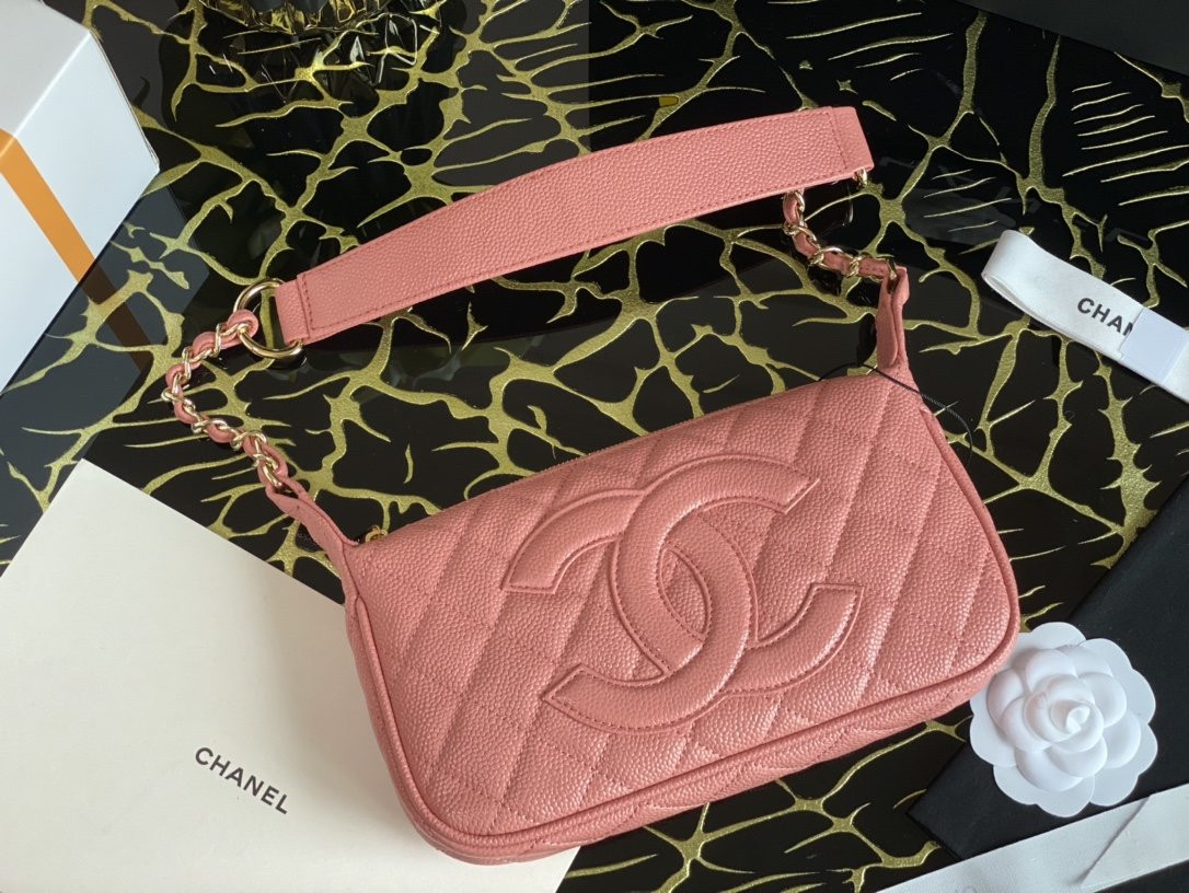 Ch@nel Axillary Bag-25*14*5CM