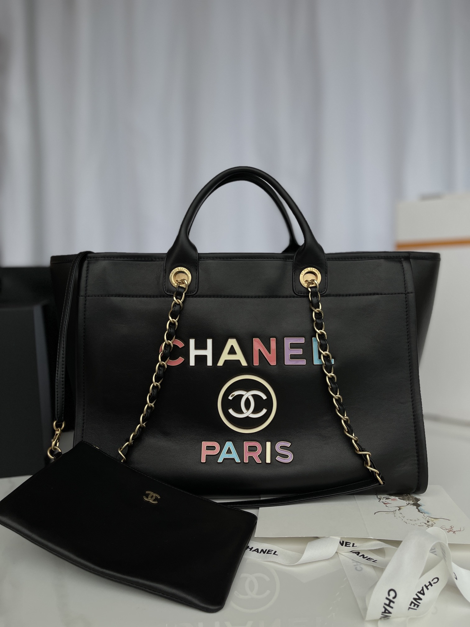 Ch@nel Tote-38CM
