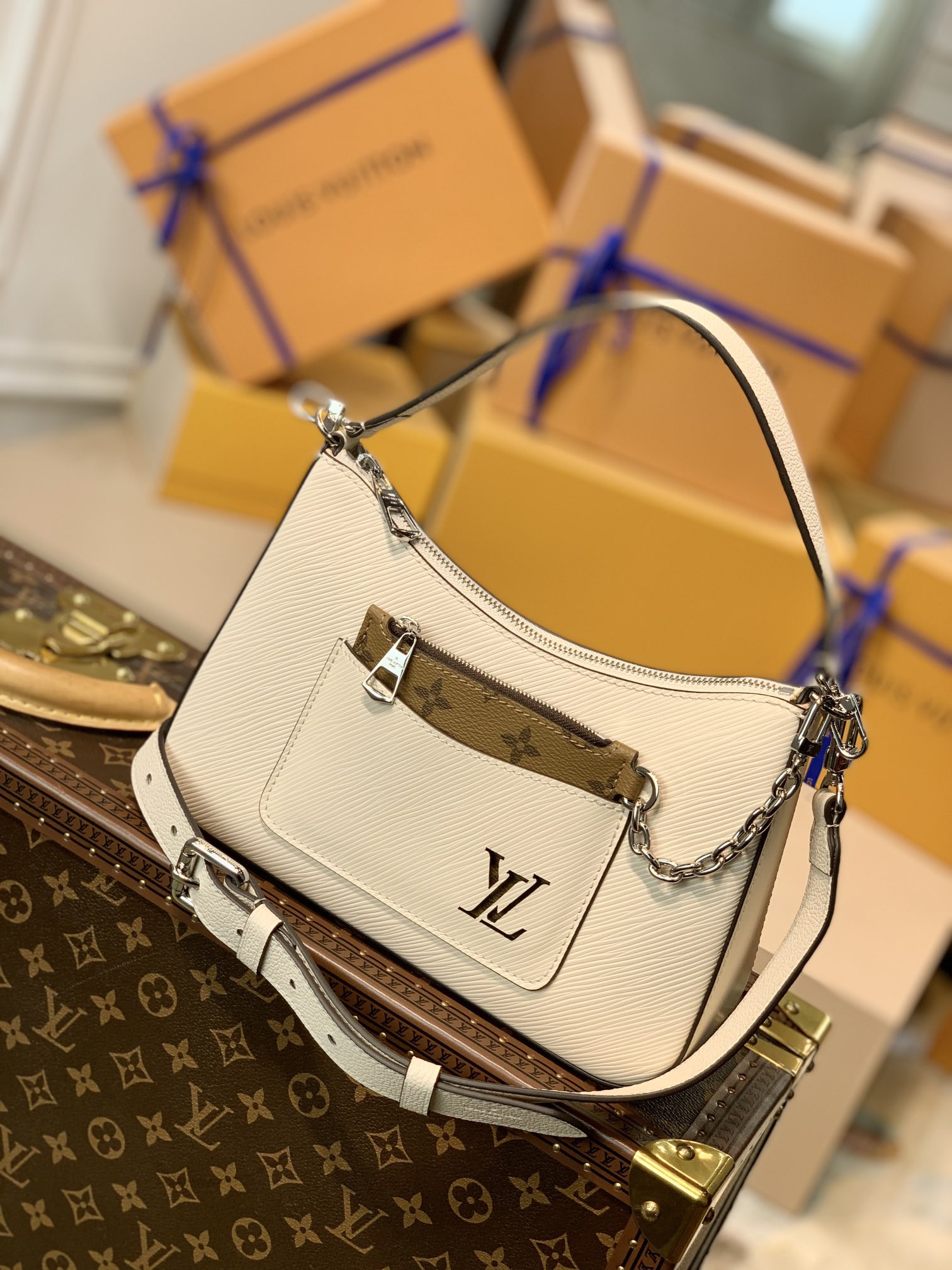 l0*is V*t0n marell handbags-m80689-25 x 15 x 8cm