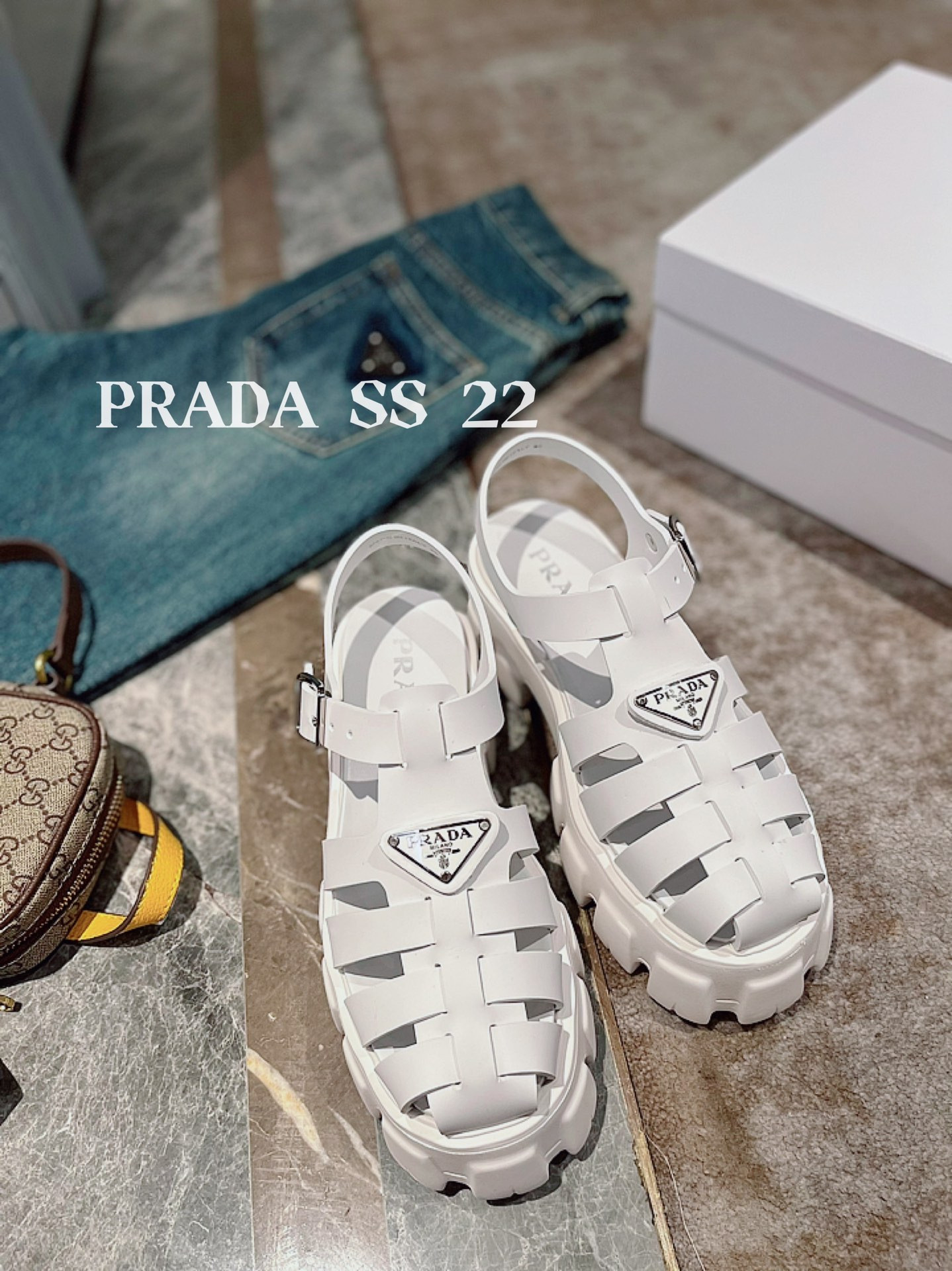 Pra*a heels 2022ss-5cm(35一41)