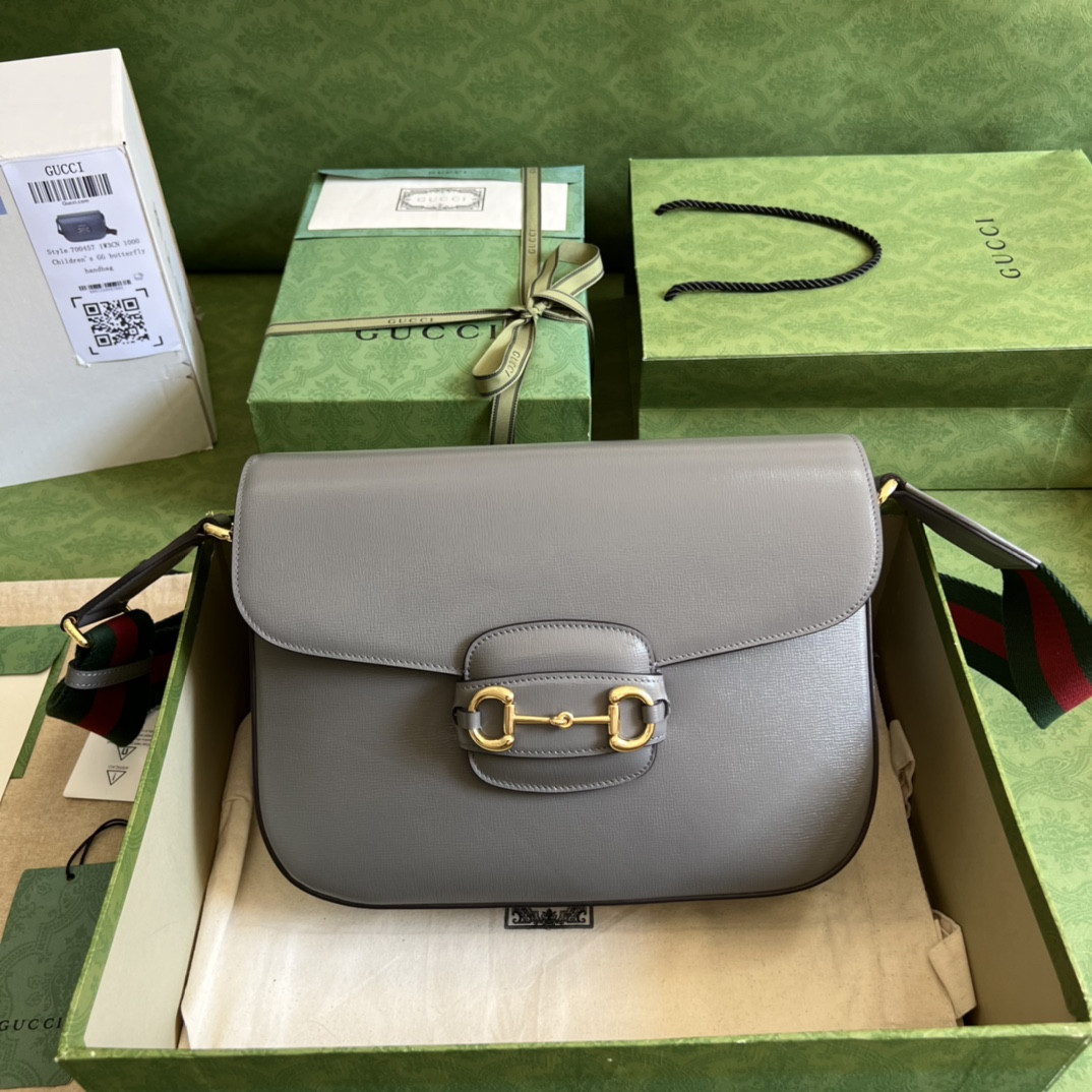 G*u*i 1955 horsebit shoulder bag-30*21*7.5cm