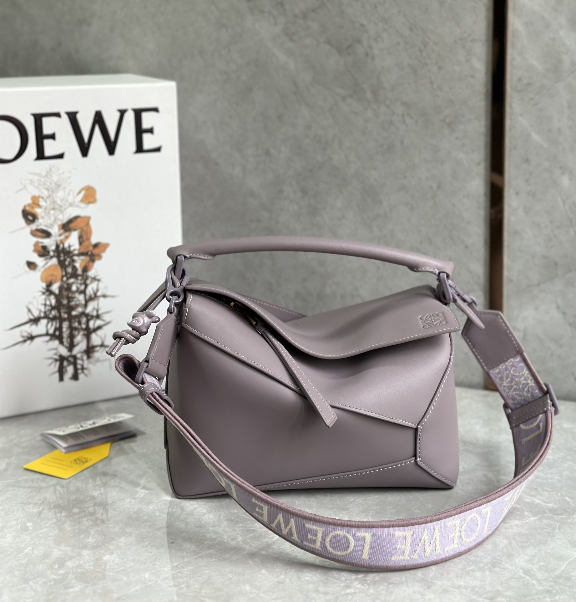 L0ew* puzzle small bag-24*10*14cm