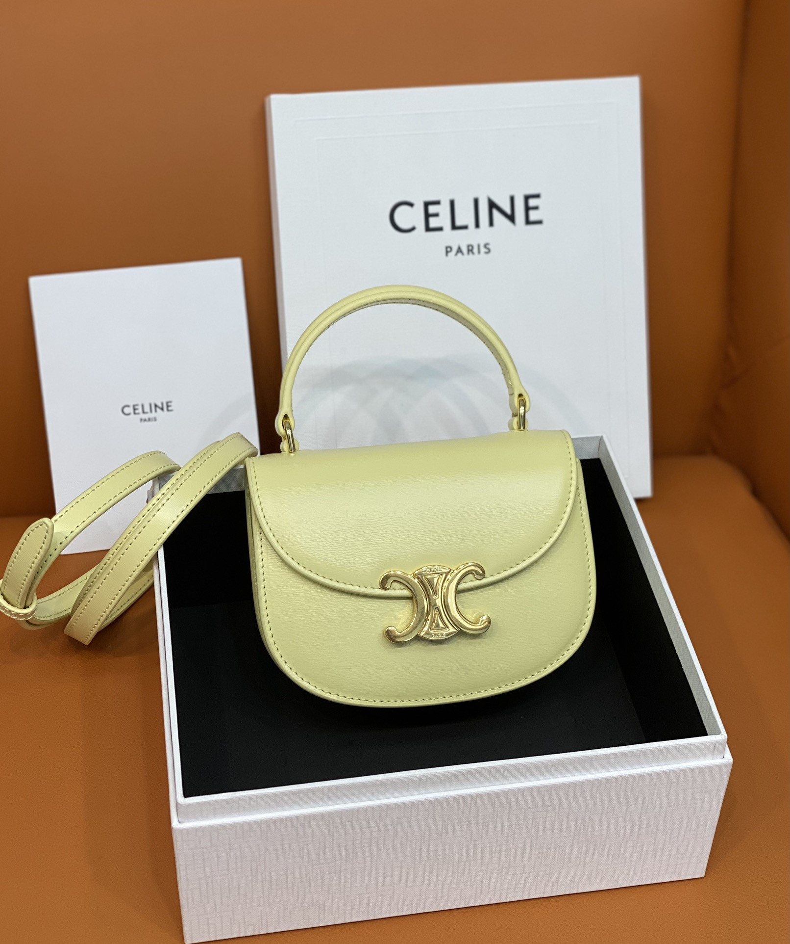 Ce**e mini besace triomphe bag-15.5x11.5x5cmcm