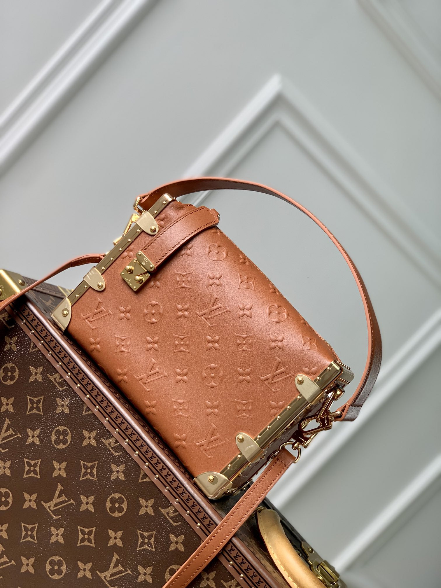 l0*is V*t0n petite malle handbags-m46358-21 x 14 x 6cm