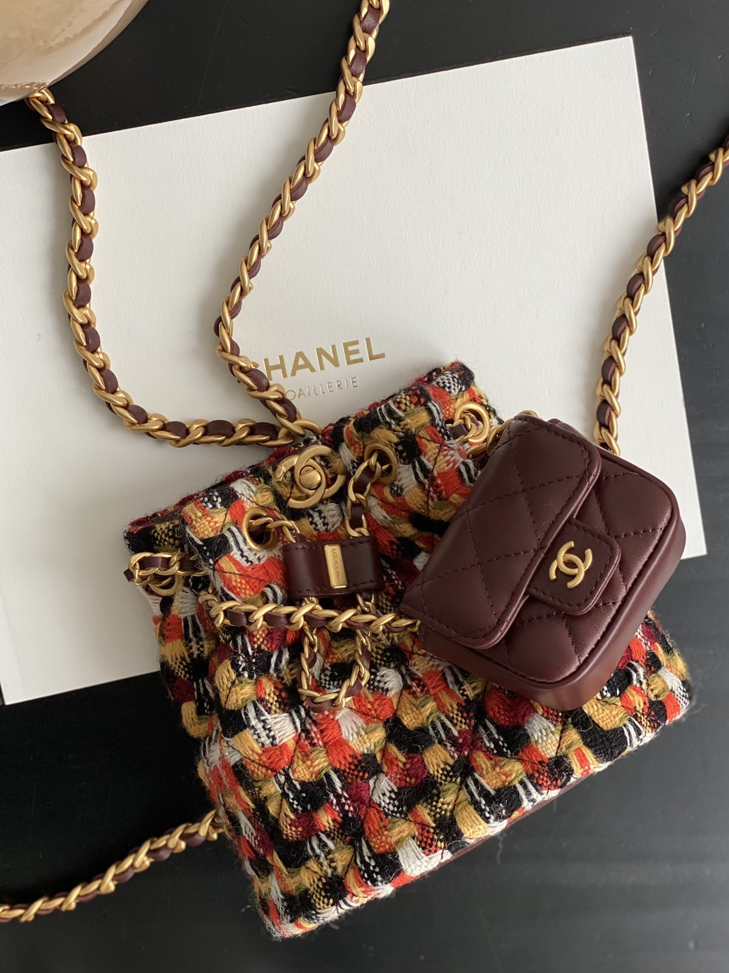 Ch@nel Duma Backpack-17*16.5*12CM
