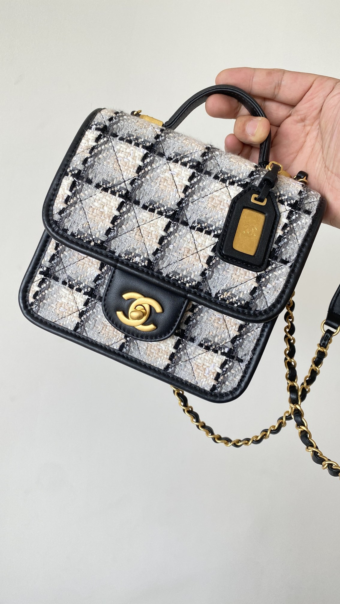 Ch@nel Flap Bag-17x20.5x6CM