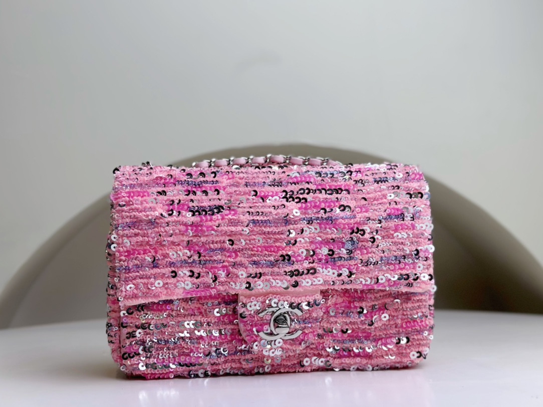 Ch@nel Flap Bag-20x14x7CM
