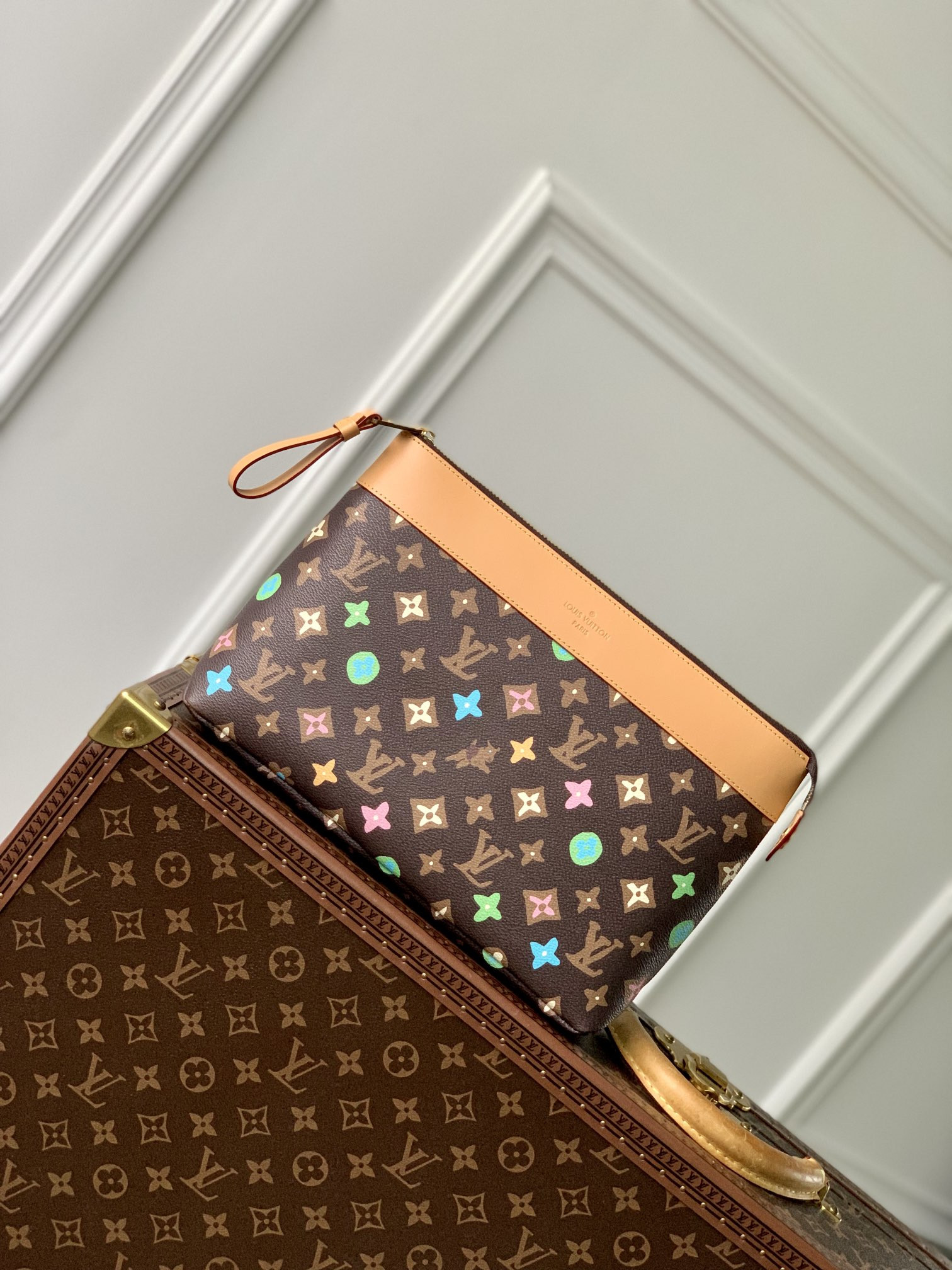 l0*is V*t0n pochette voyage souple pouch-m83568-32 x 21 x 8cm