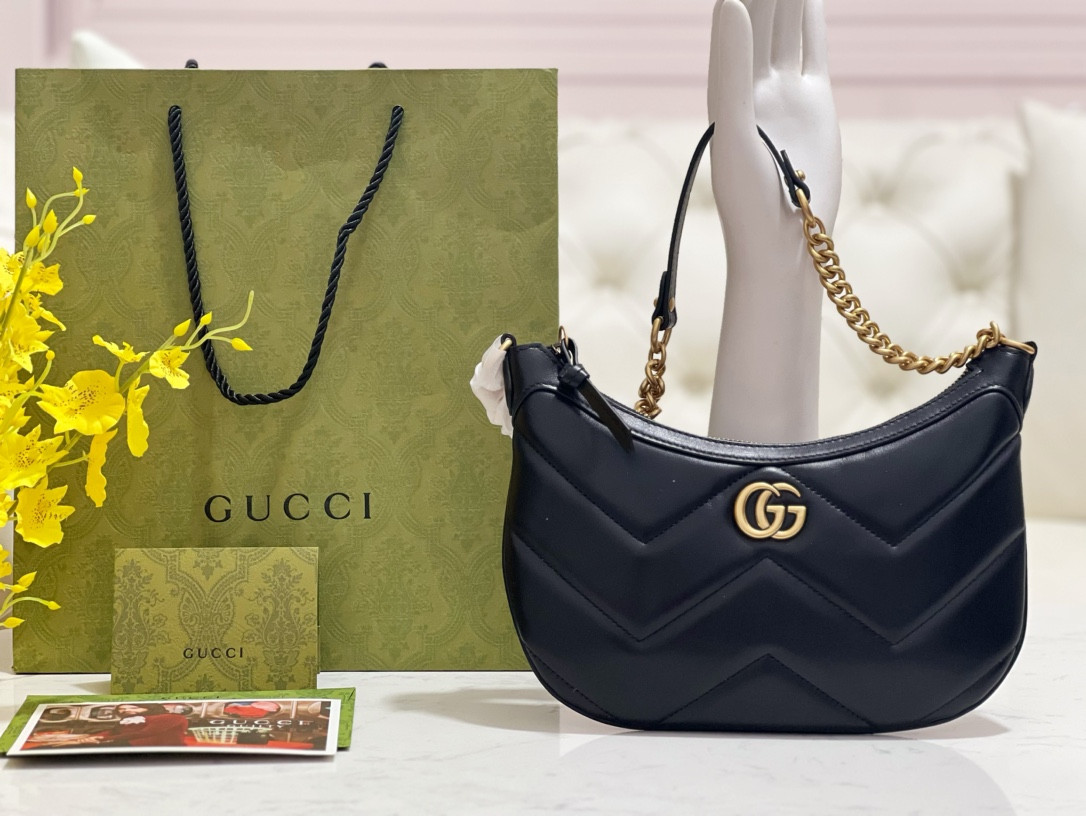 G*u*i gg marmont top handle bag-26*17*4cm