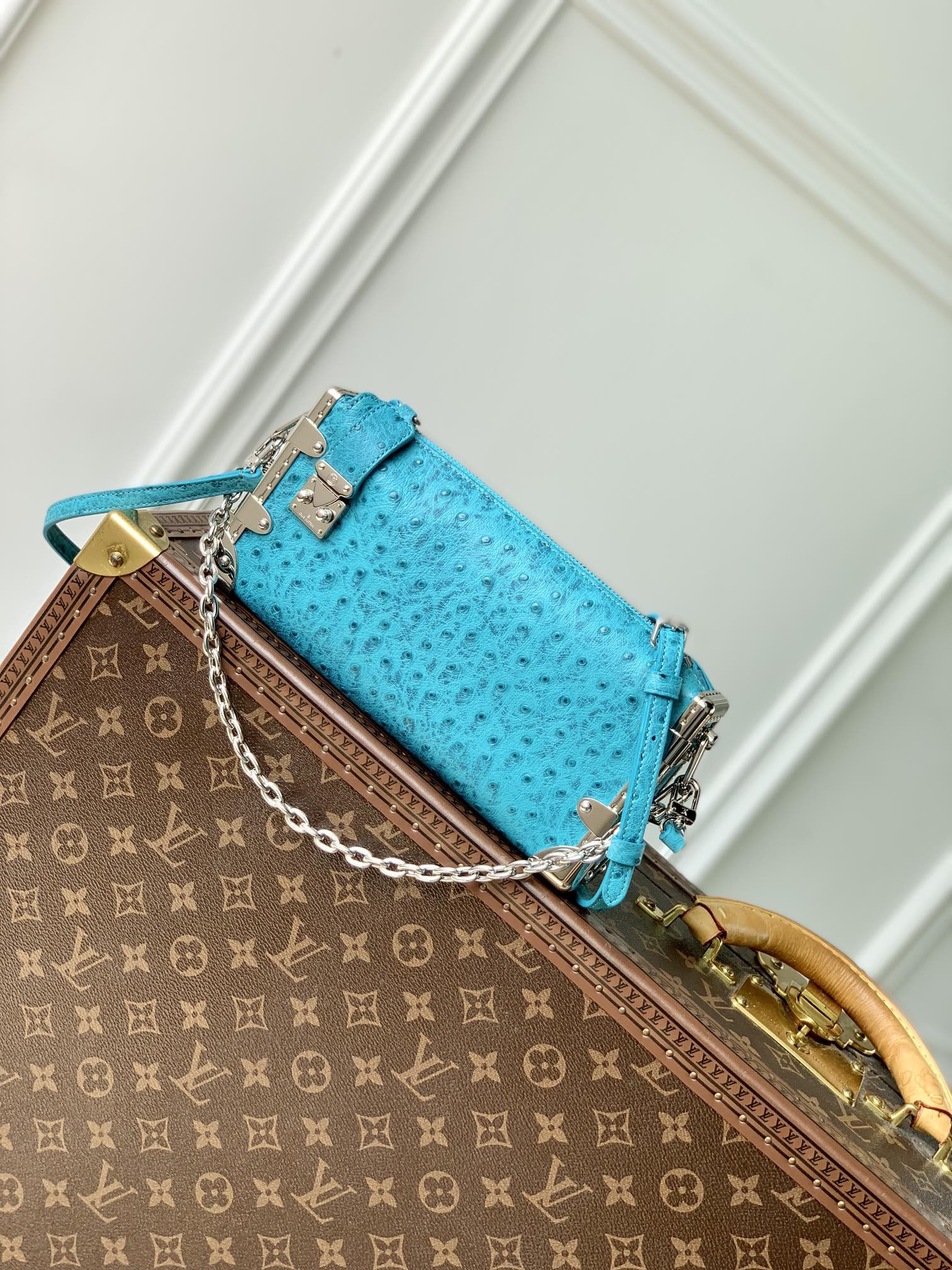 l0*is V*t0n slim trunk--m25445-23 x 12 x 4cm