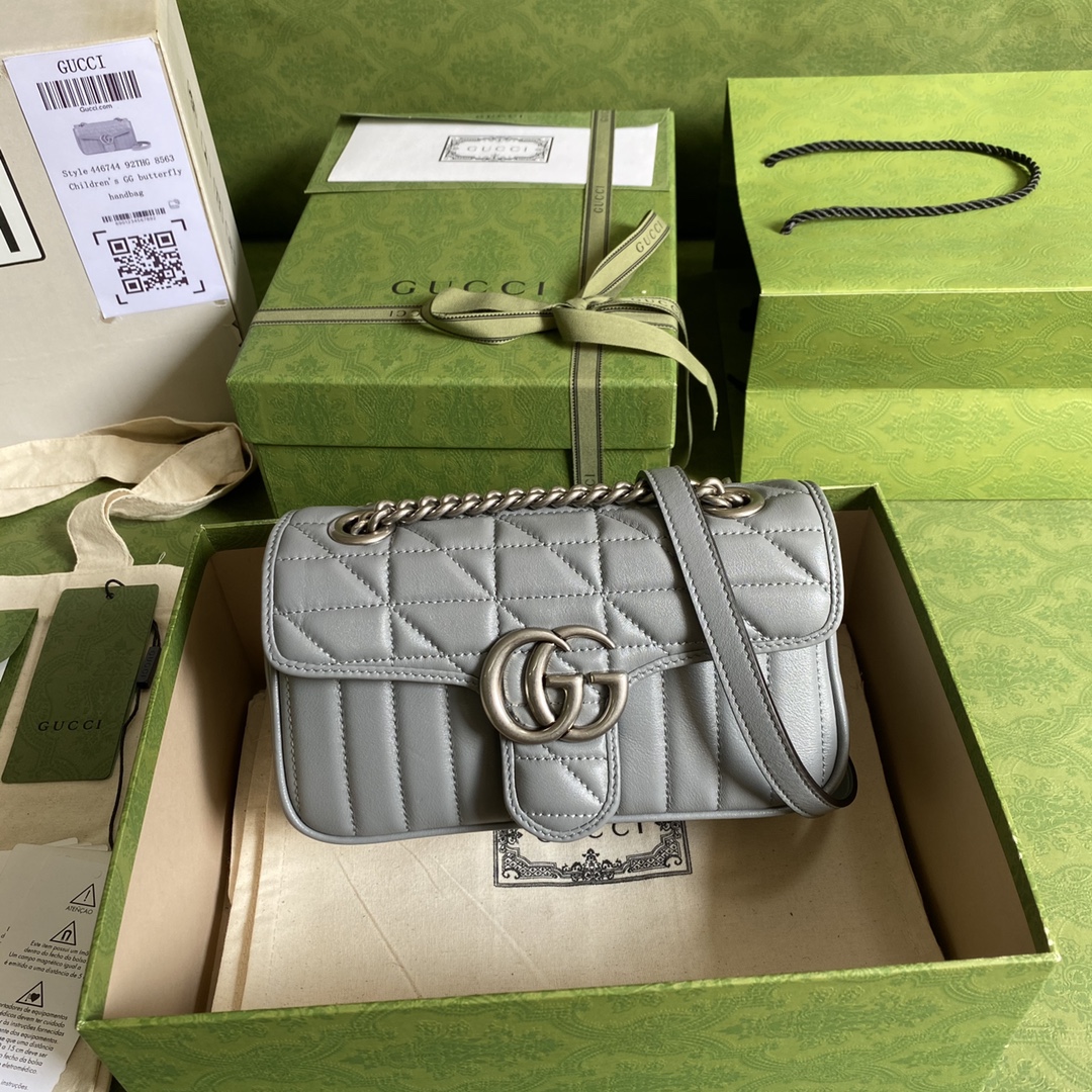 G*u*i marmont bag-14*23*6cm