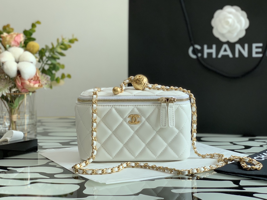 Ch@nel Cosmetic Bag-16.5×10×8CM