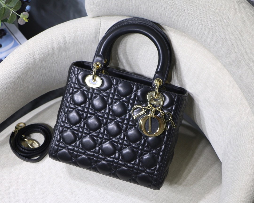 lady D*or handle bag-24cm
