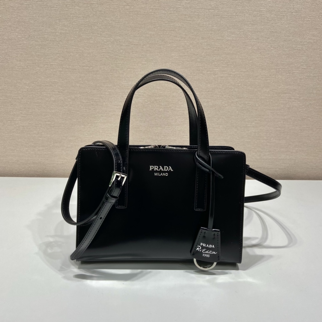 Pra*a re-edition 1ba357 tote bag-22*15*6.5cm