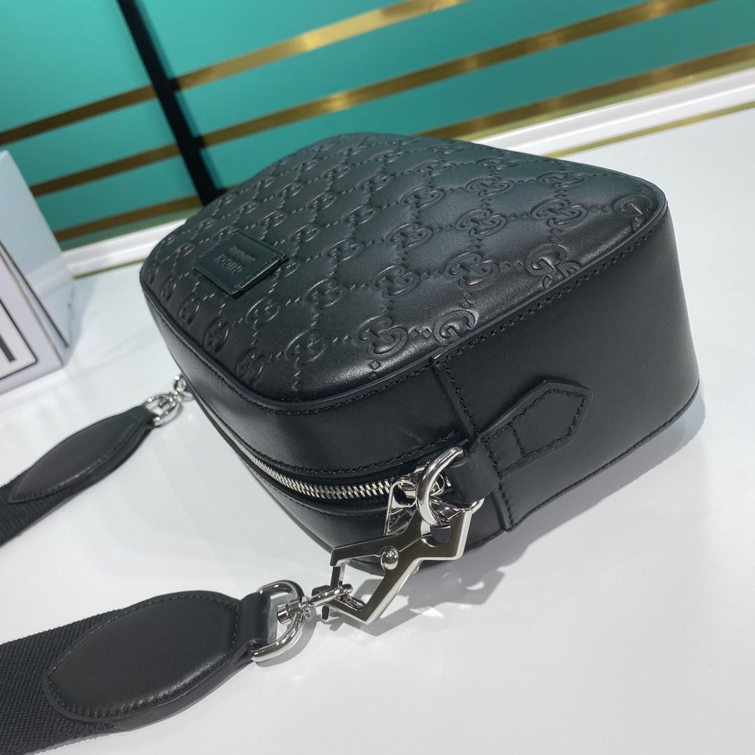 G*u*i gg embossed crossbody bag-24*14*7cm