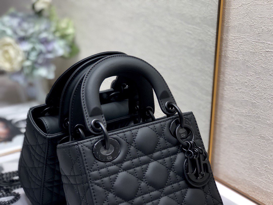 Lady Diro Bag-Black Hardware-17cm