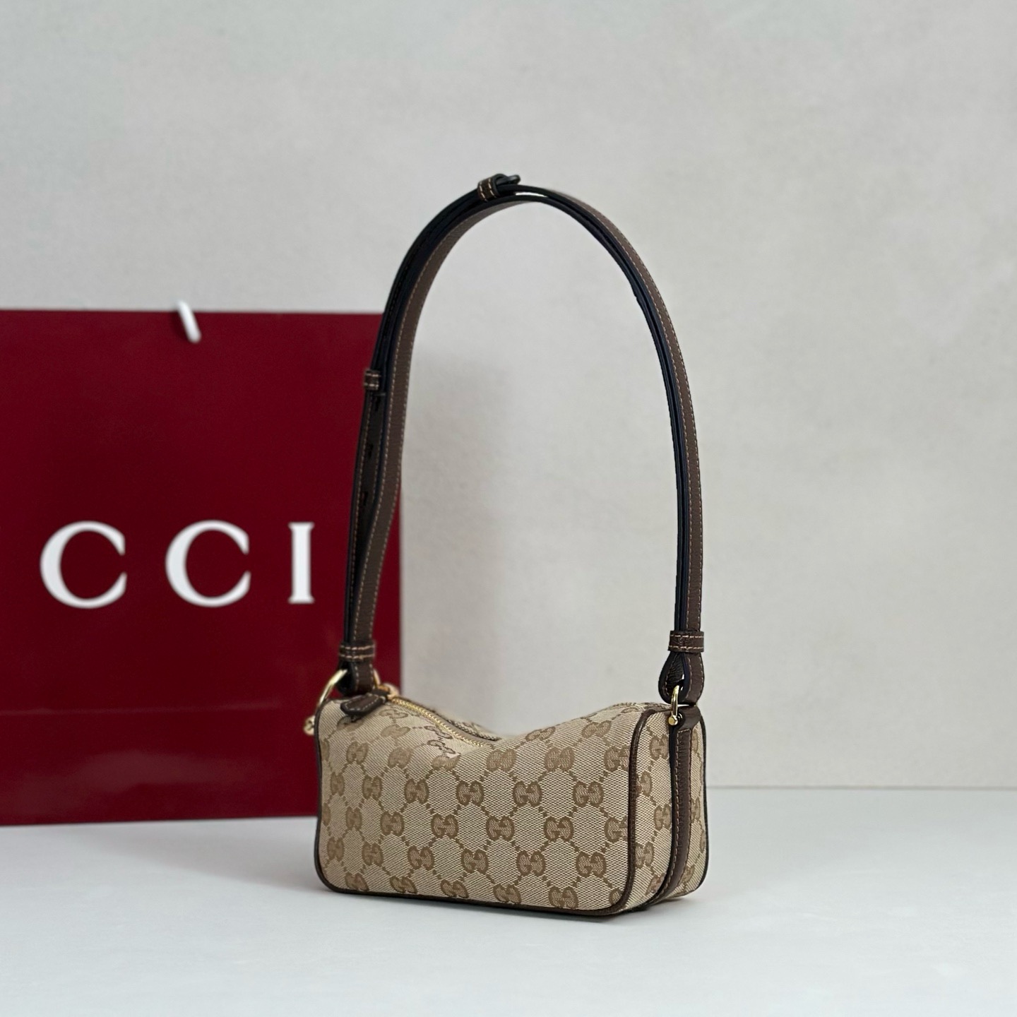 Guc*ci Mini Half Horsebit Bag-19.5*10*8CM