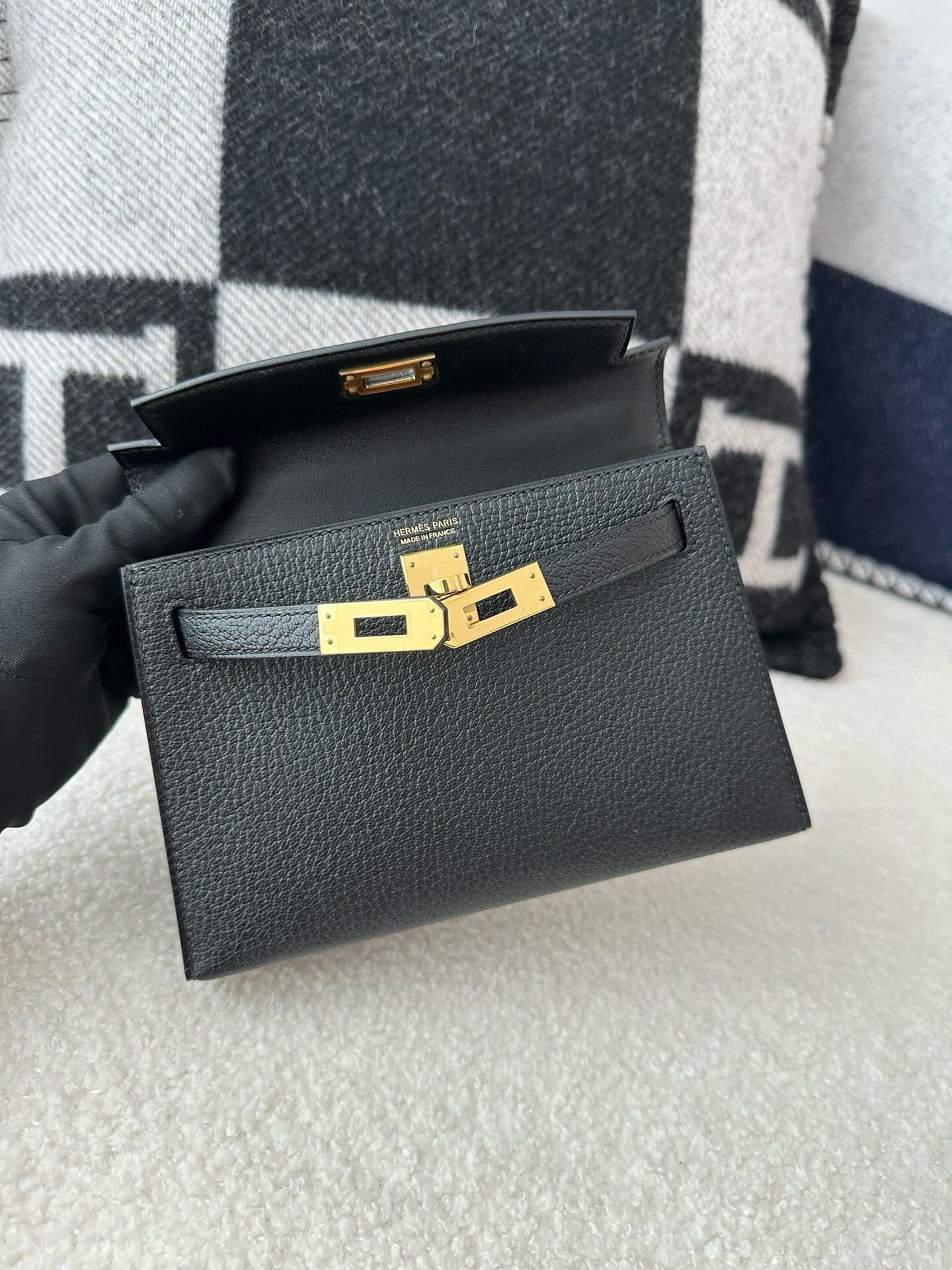 H**me5 mini kelly chèvre 19