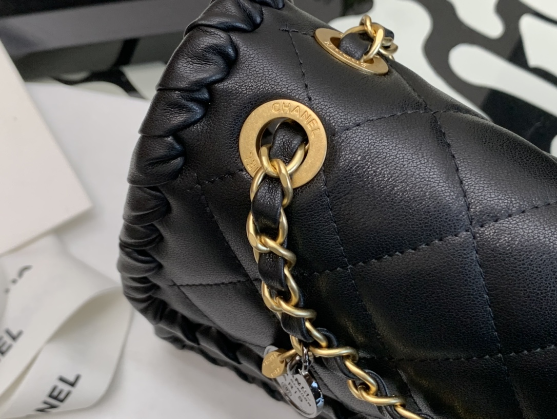 Ch@nel Flap Bag-22CM