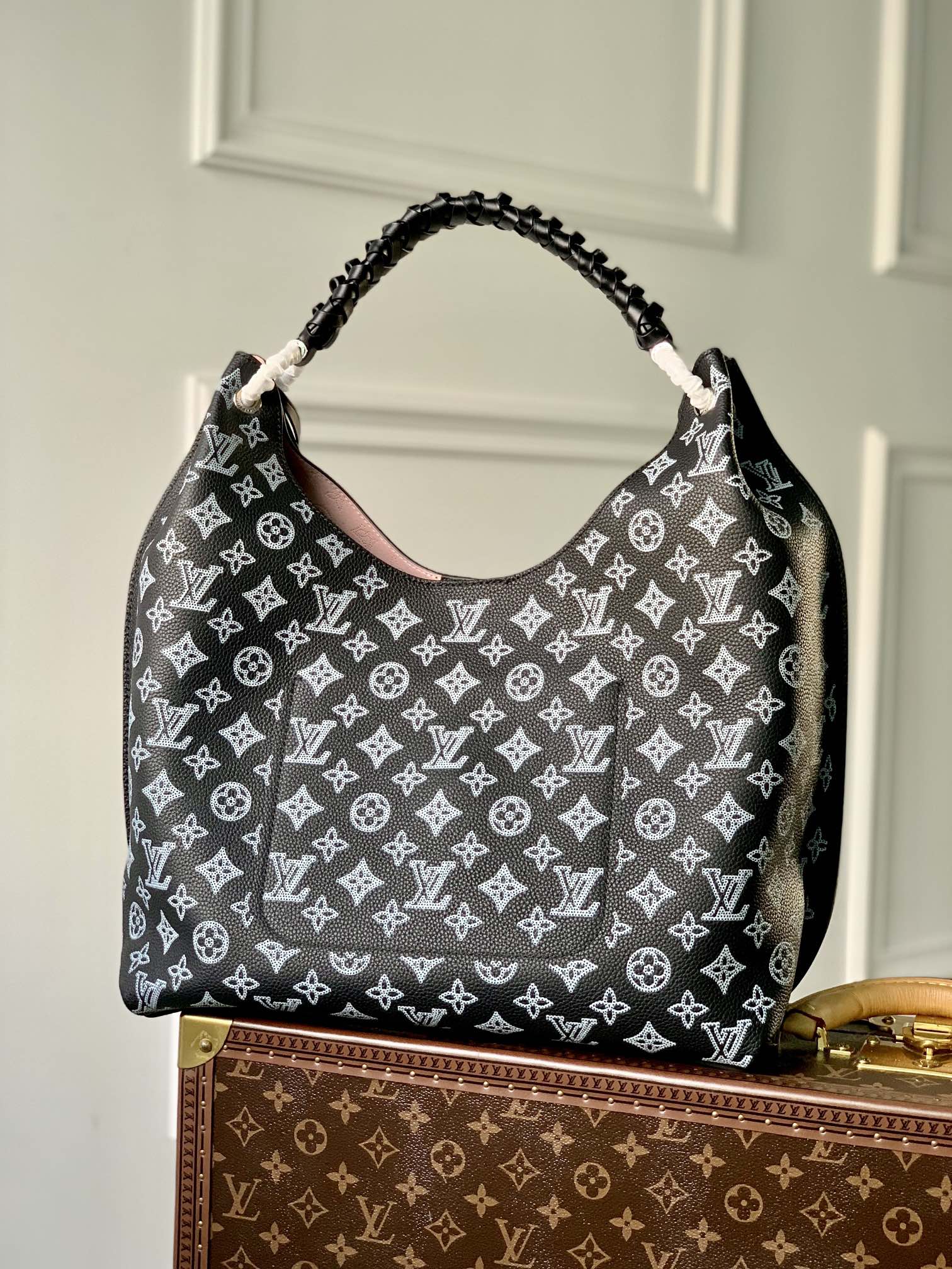 l0*is V*t0n carmel hobo bag-35*40*17cm