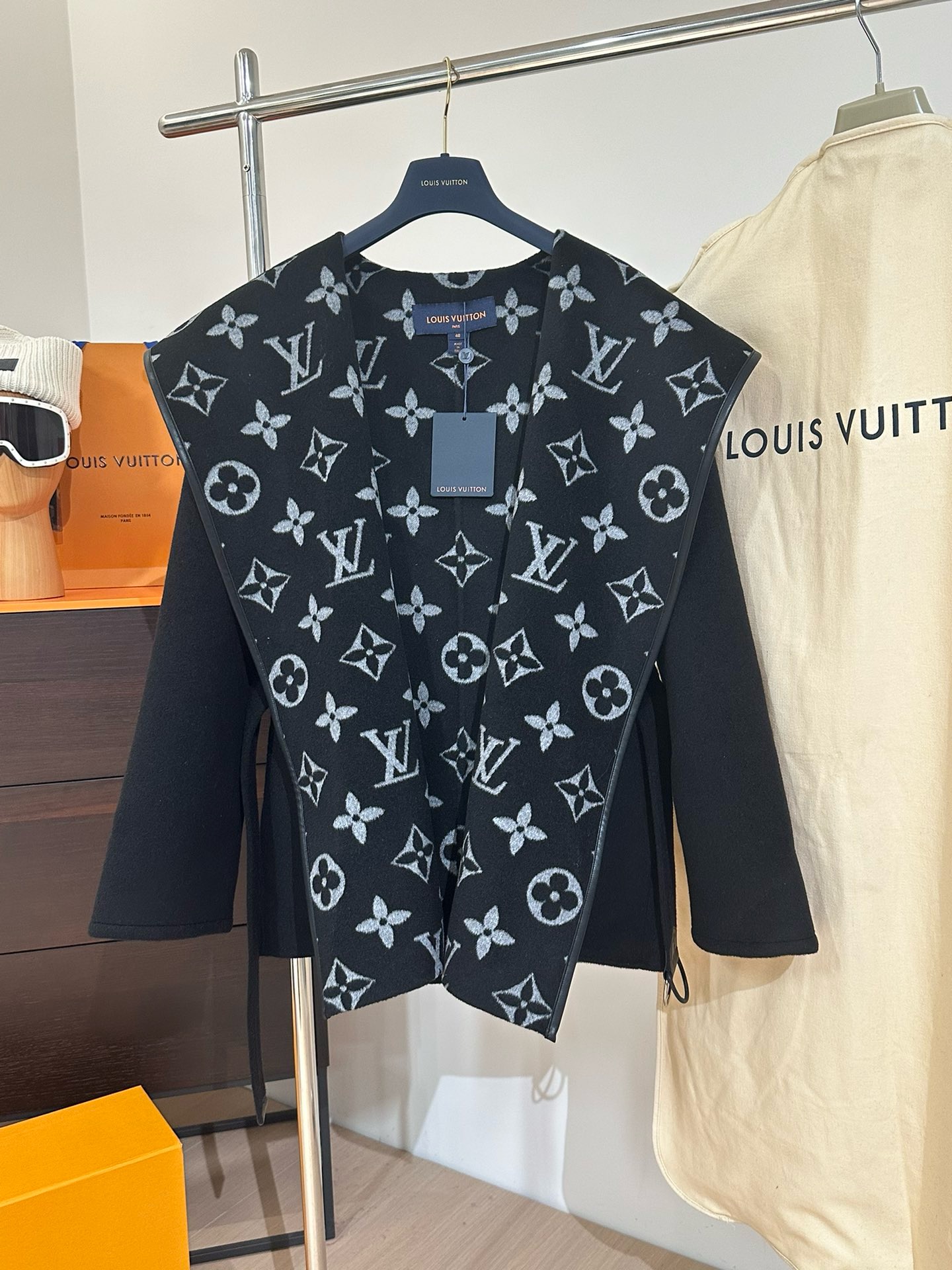 Lou*is Vuitt*on Wool Trench Coat