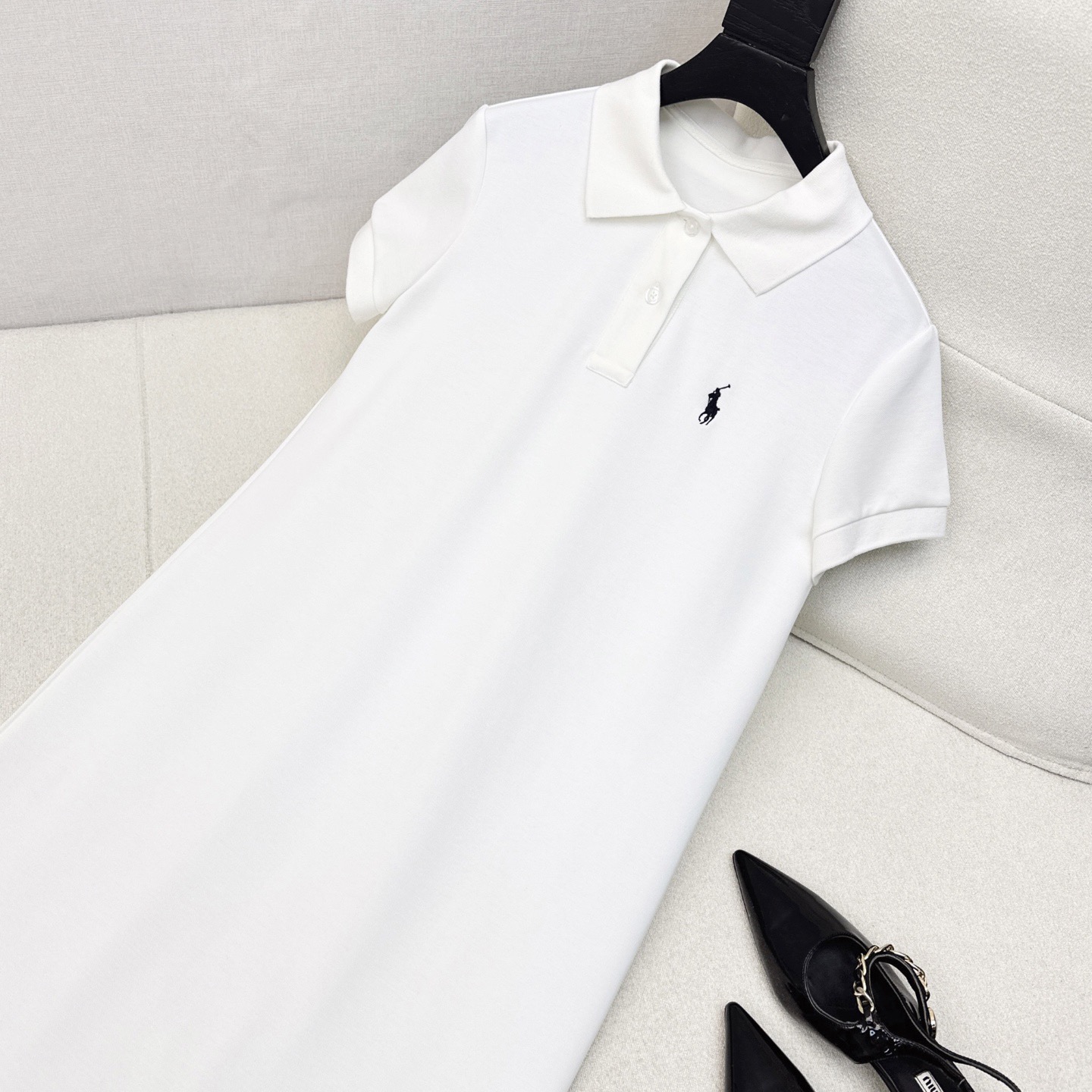 Polo Ralph Lauren Mixed Media Polo Sweater Dress