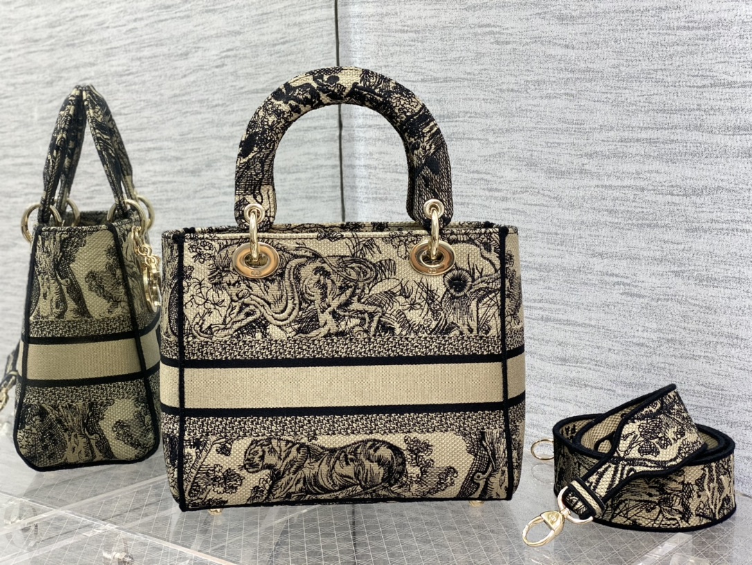 lady D*or handle bag-24cm