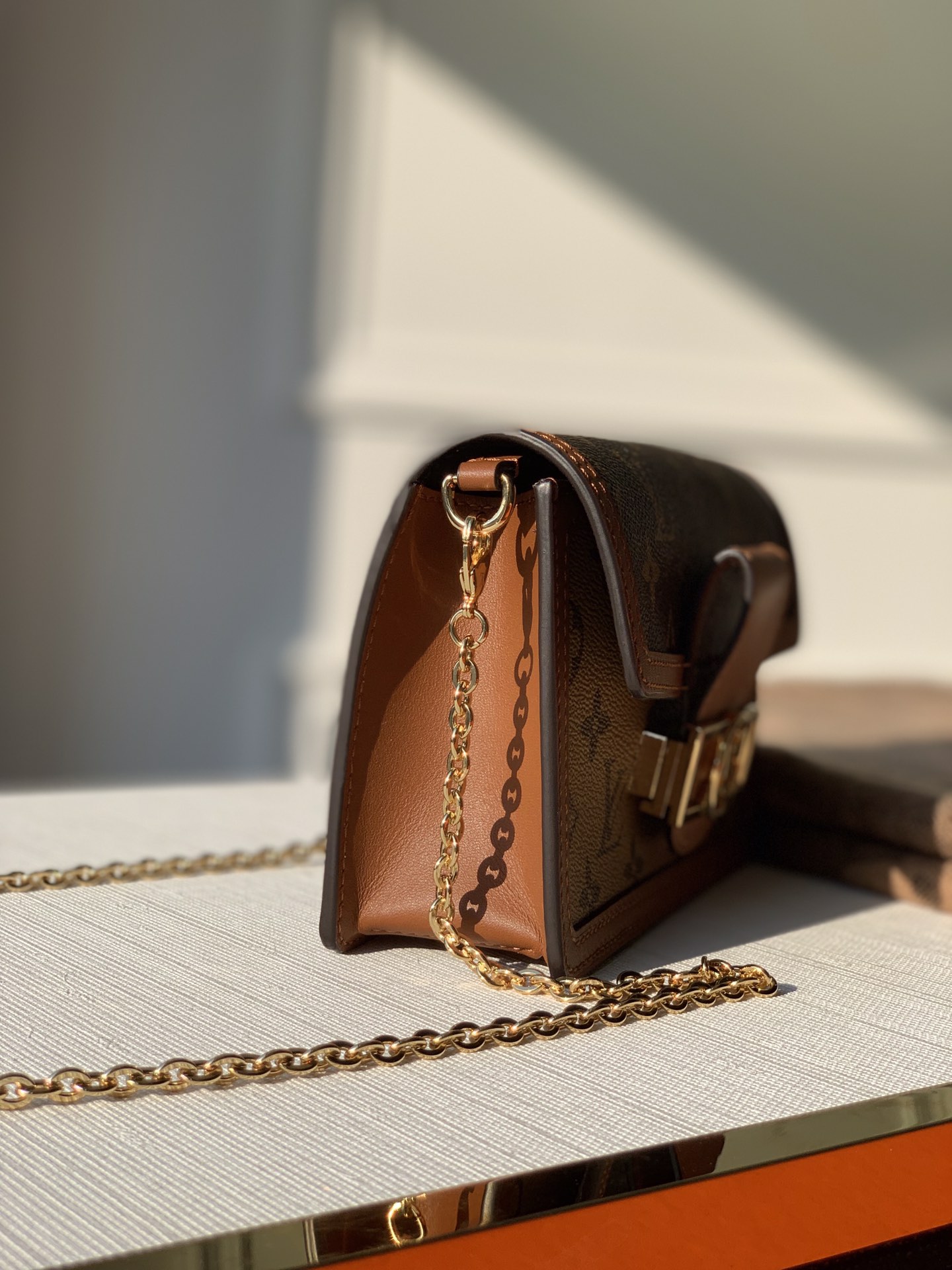 l0*is V*t0n mini dauphine bag-19*12*5cm
